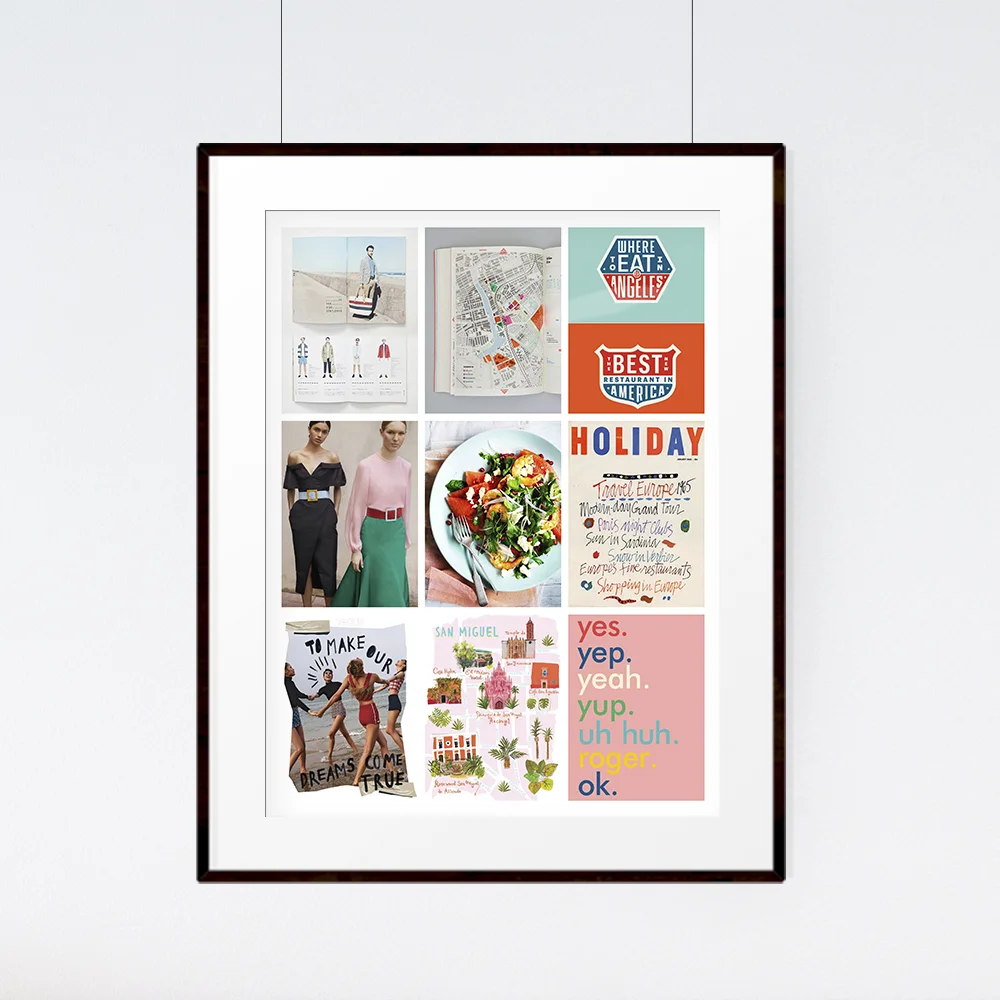 August Kit Mood Board | The Paper Curator