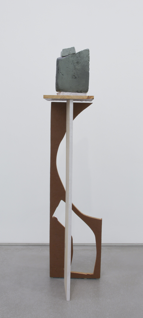 Cut Out Tall, 2011 Wood, foam, oil and acrylic 62 x 12 x 14 inches