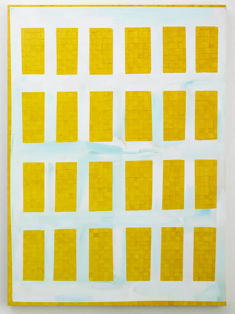 Heaven Here, 2012 Acrylic on canvas 62 x 45 inches