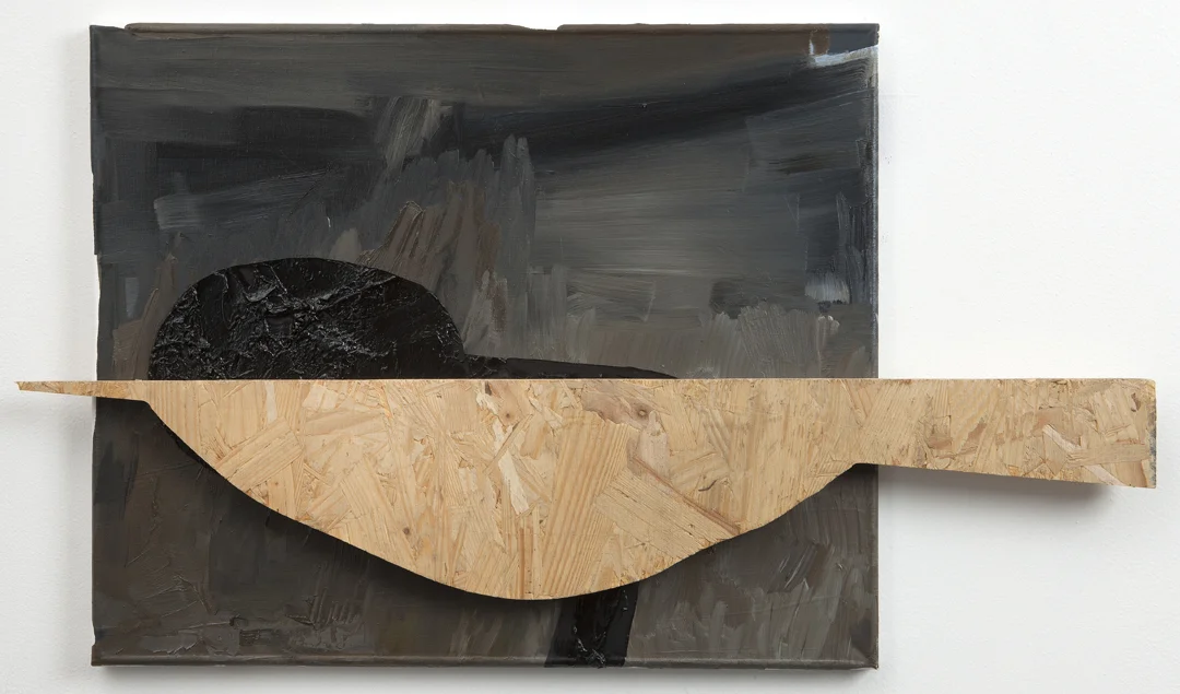 I Am Not A Bird, 2011 Oil and wood on linen 16 x 22 inches