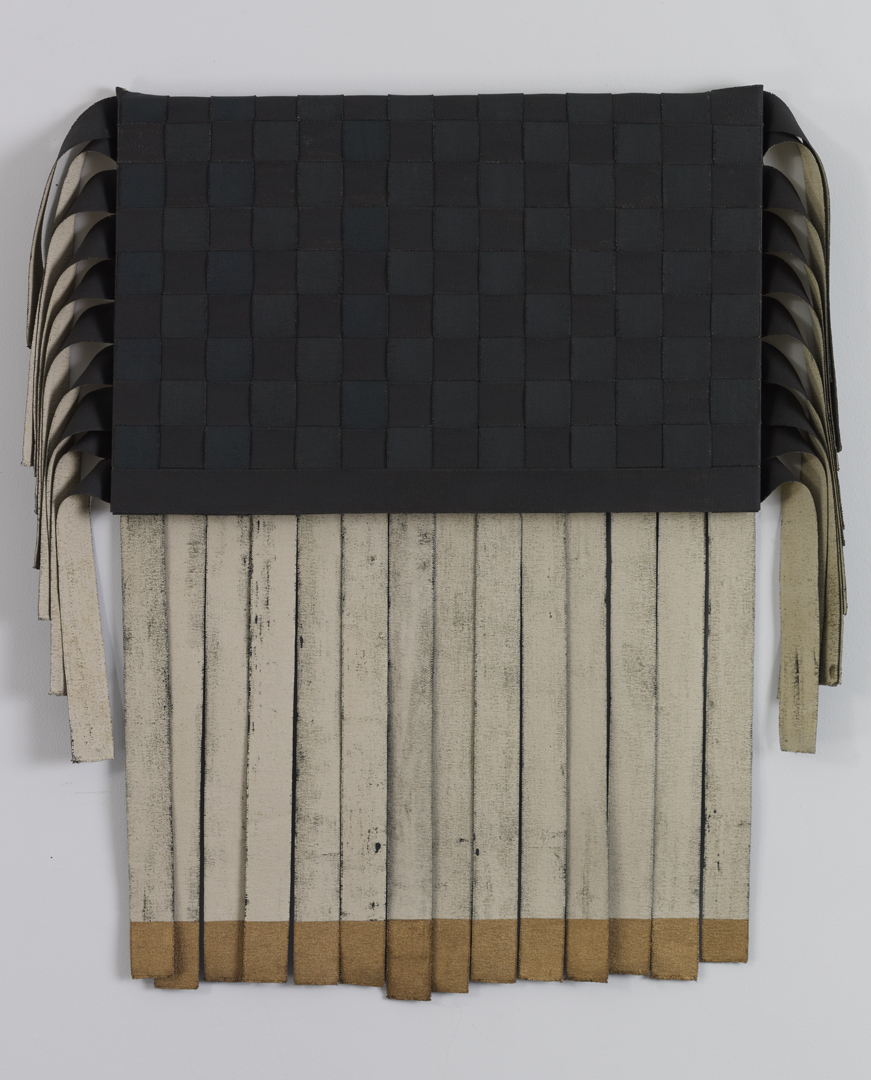 Kachina, 2011 Oil and gold leaf on canvas on wood 31 x 27 inches