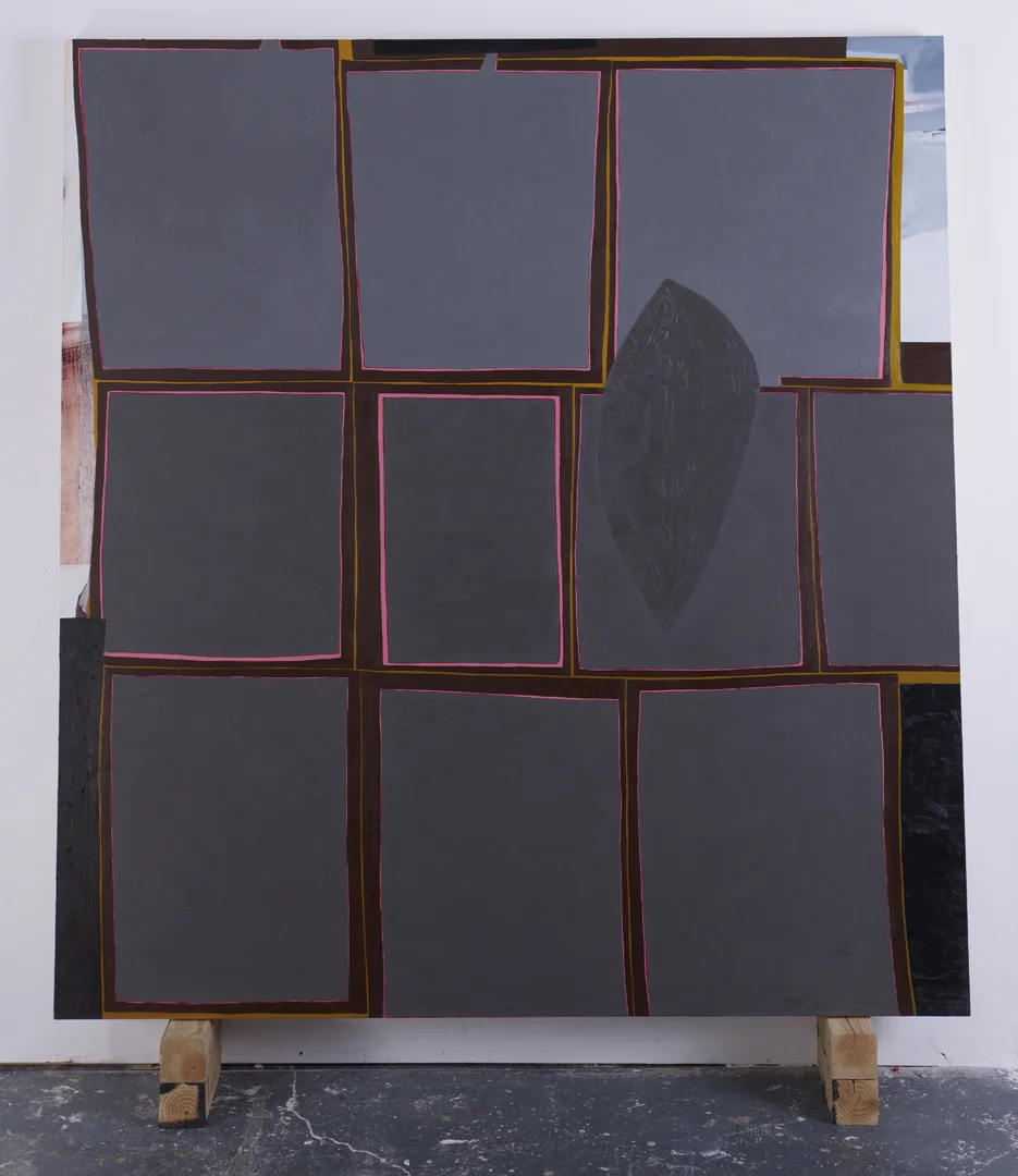 Shaker, 2011 Oil on canvas 78 x 72 inches