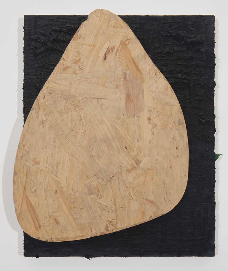 The Knocker, 2010 Oil and plywood on linen 14 x 12 inches