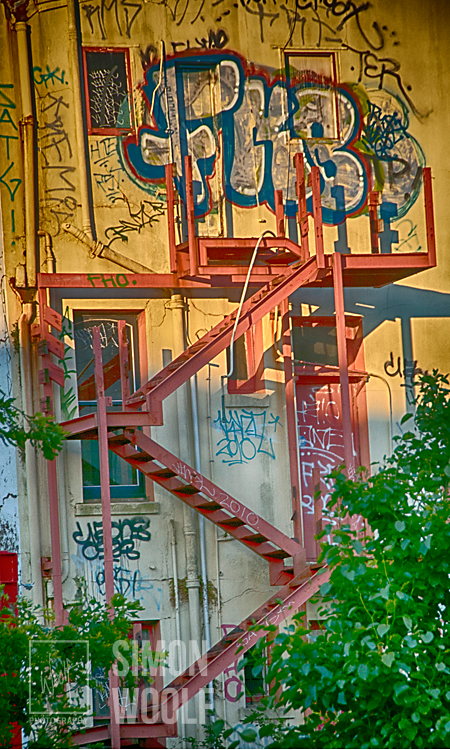 #3166, Graffitti and Steps
