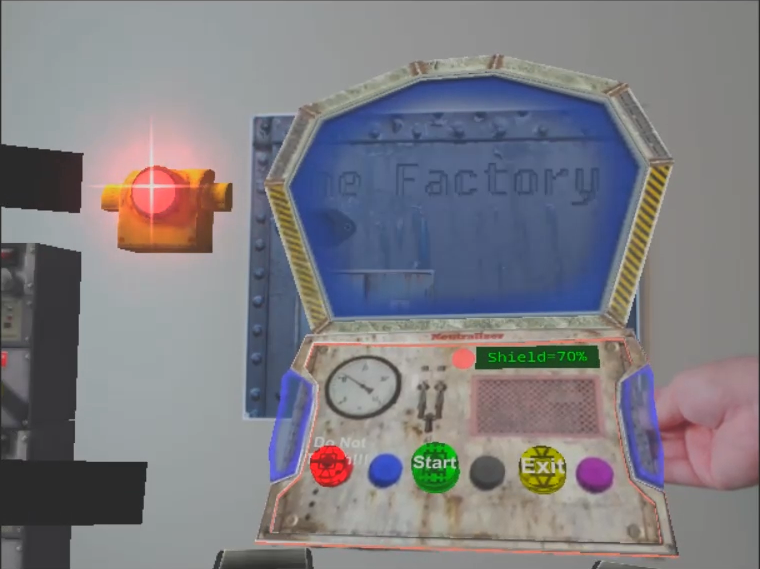 Factory alarm signalling the next wave start