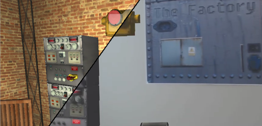 The 2 prototypes side-by-side