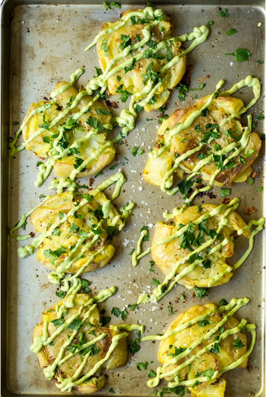 Crispy Smashed Potatoes