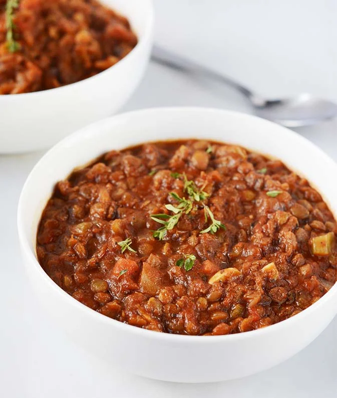 Vegan Lentil Bolognese
