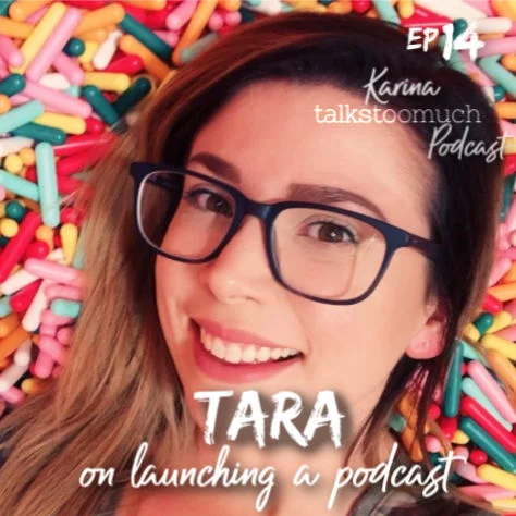 ...on launching a podcast with Tara Voshell episode artwork