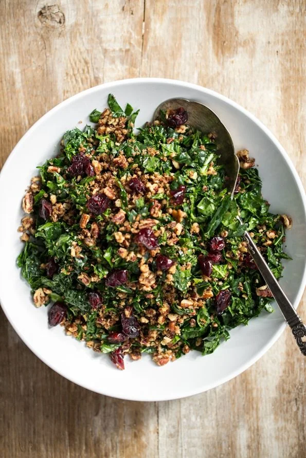 Shredded Kale Salad from Oh She Glows
