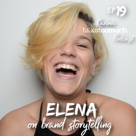...about brand storytelling with Elena Hutt episode artwork
