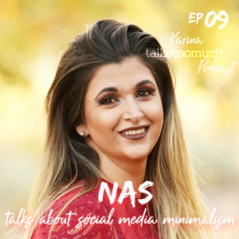 ...about social media minimalism with Nas Echieva episode artwork