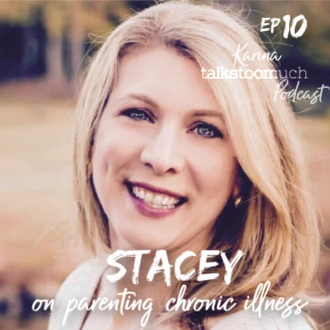 ...about parenting chronic illness with Stacey Simms episode artwork