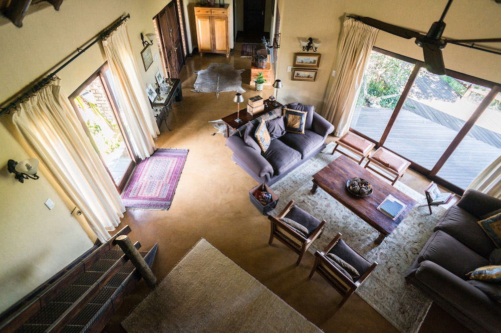 Living area as seen from Loft room