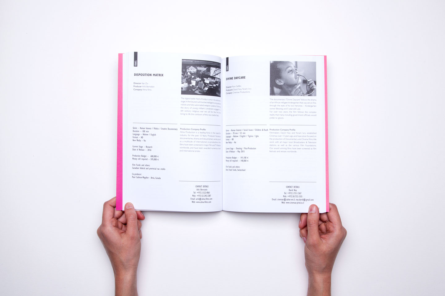 CoPro branding and design documentary A series of three catalogs
