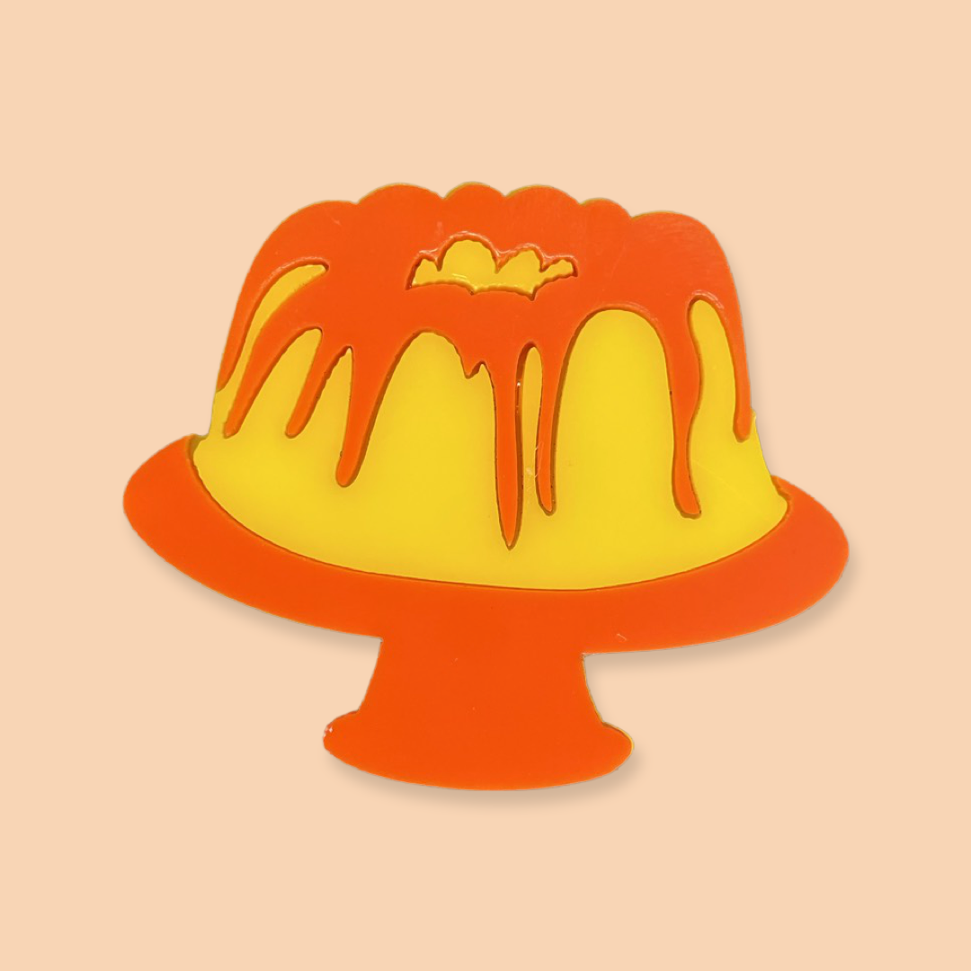 Big Bundt Brooch