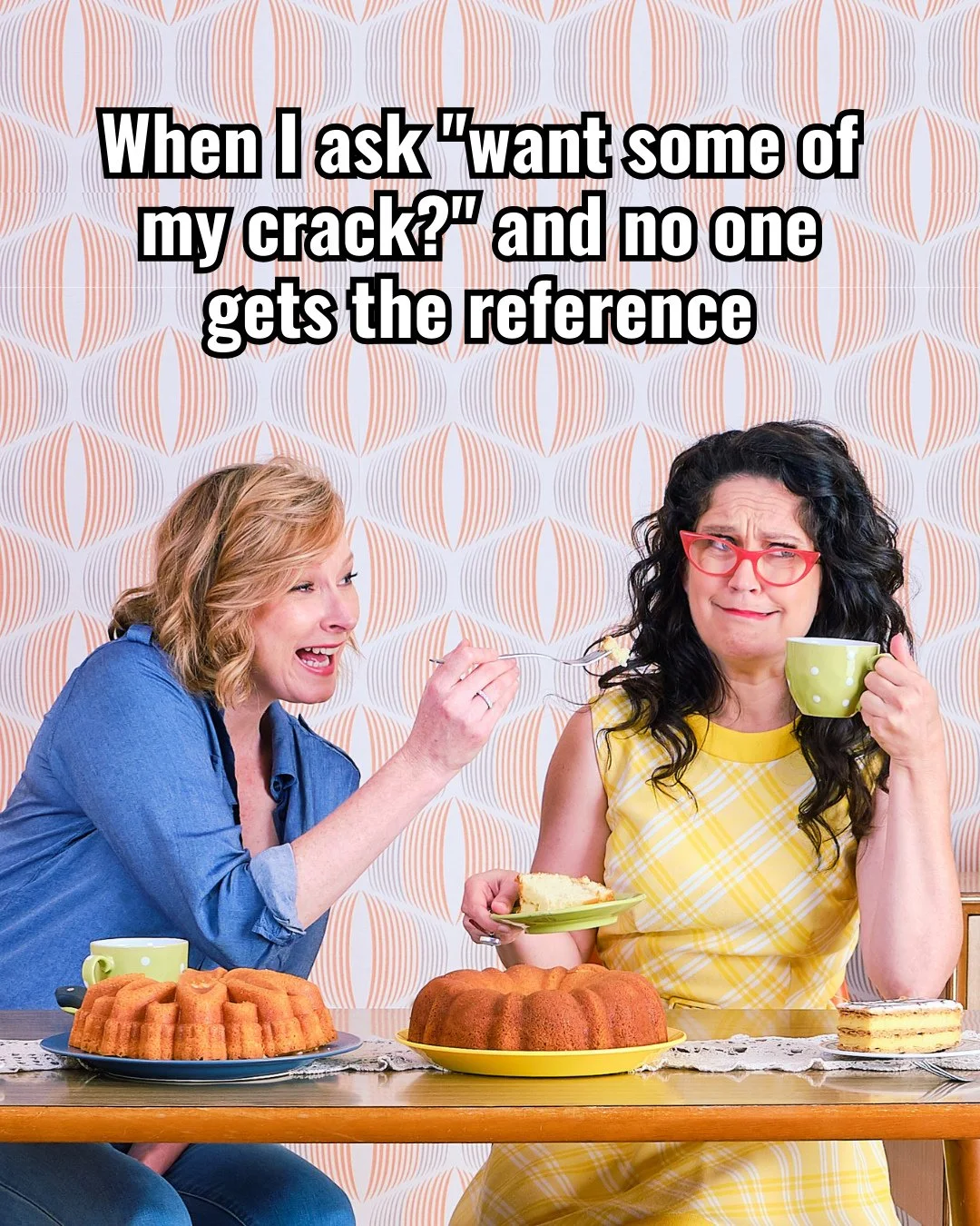 Earlier attempts to meme seemed to go well, so we gave it another go. How did we do?⁠
⁠
Thanks to these Chatters for their suggestions: Helen C for "Are you my driver?" and Susie J for "you deserve a cabbage".