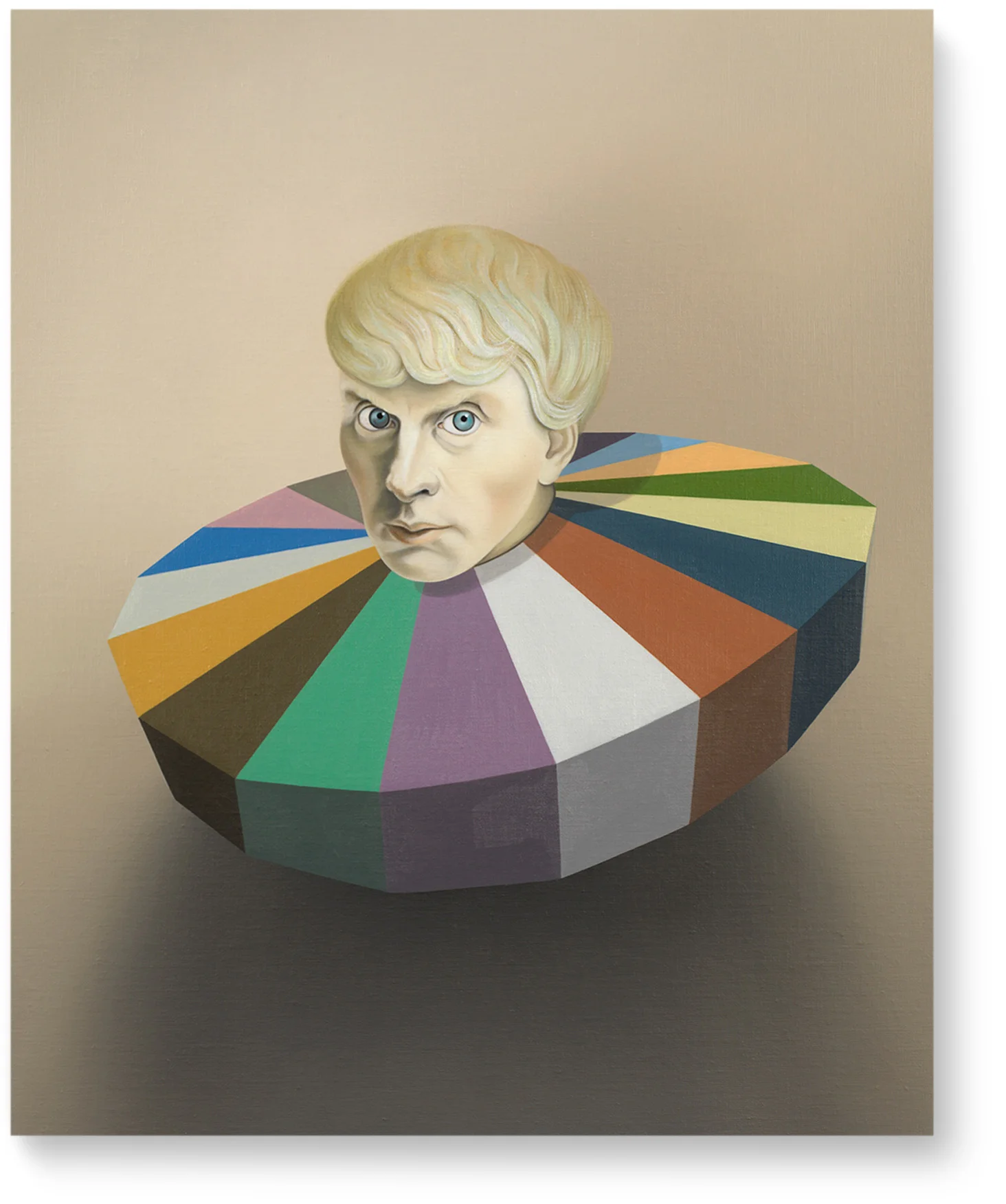 The Man Whose Head Diminished 2011 61 x 50cm