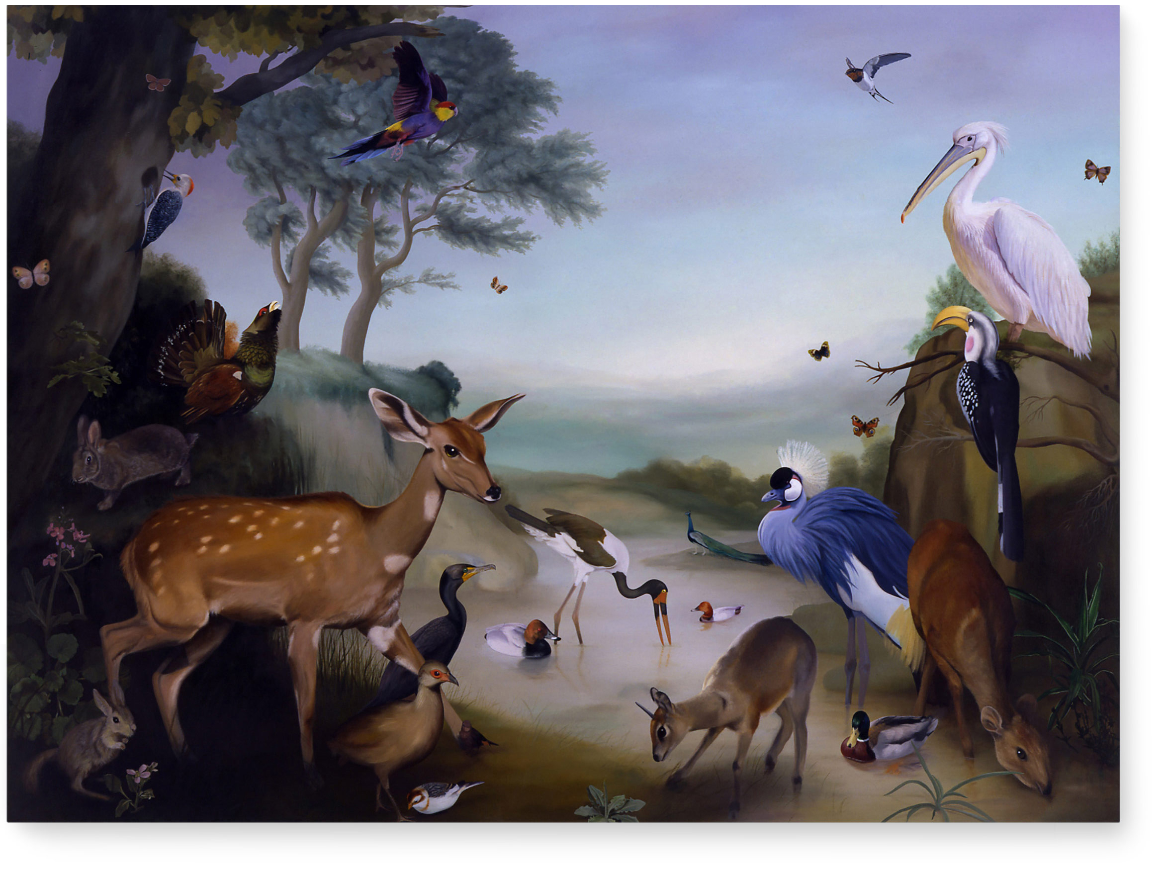 Lower Kingdom 2005 245 x 182.9cm