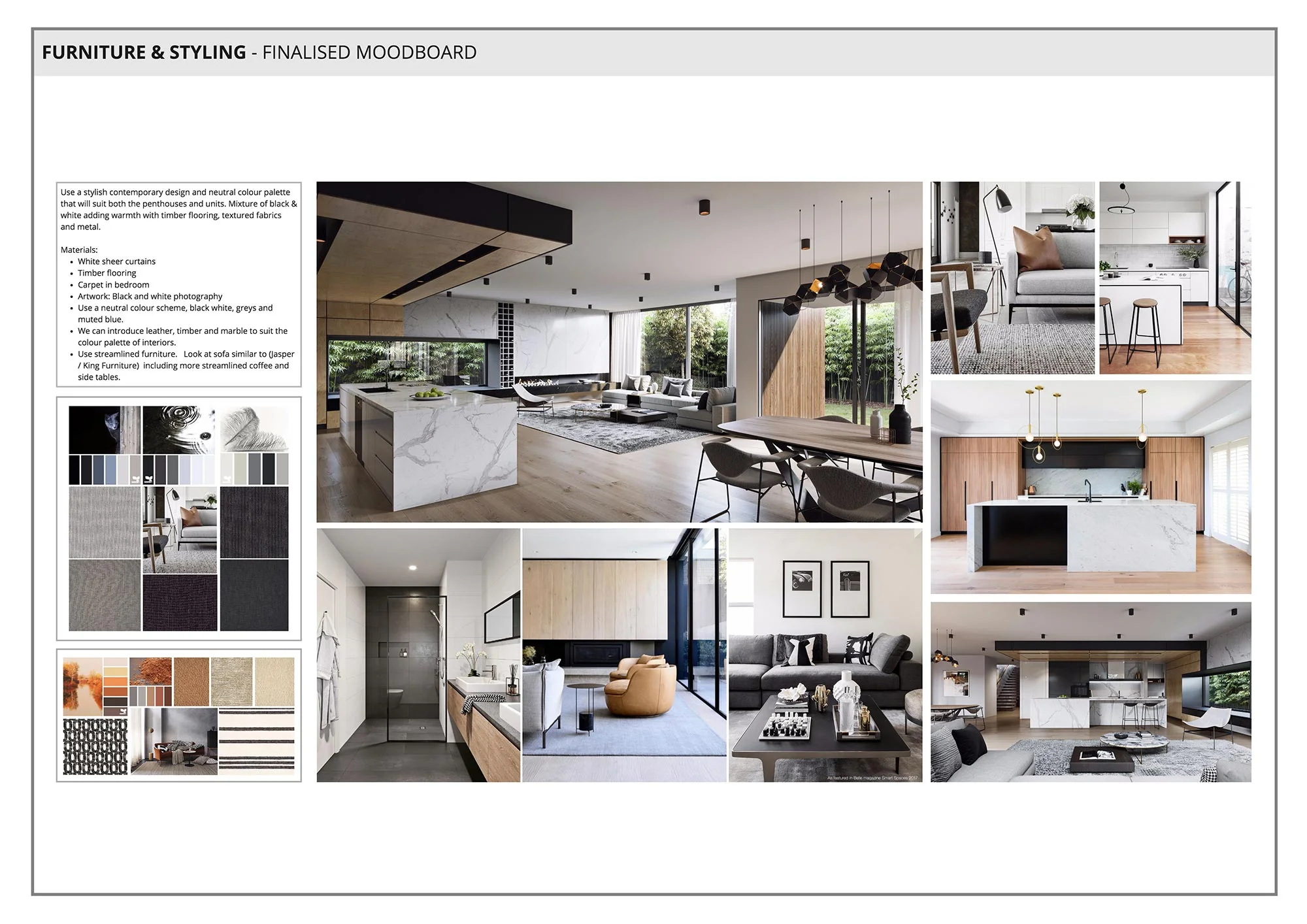 Furniture & Styling Moodboard