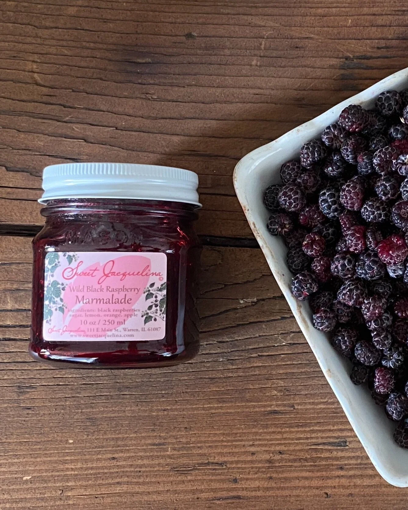 Portia, Wild Black Raspberry Marmalade