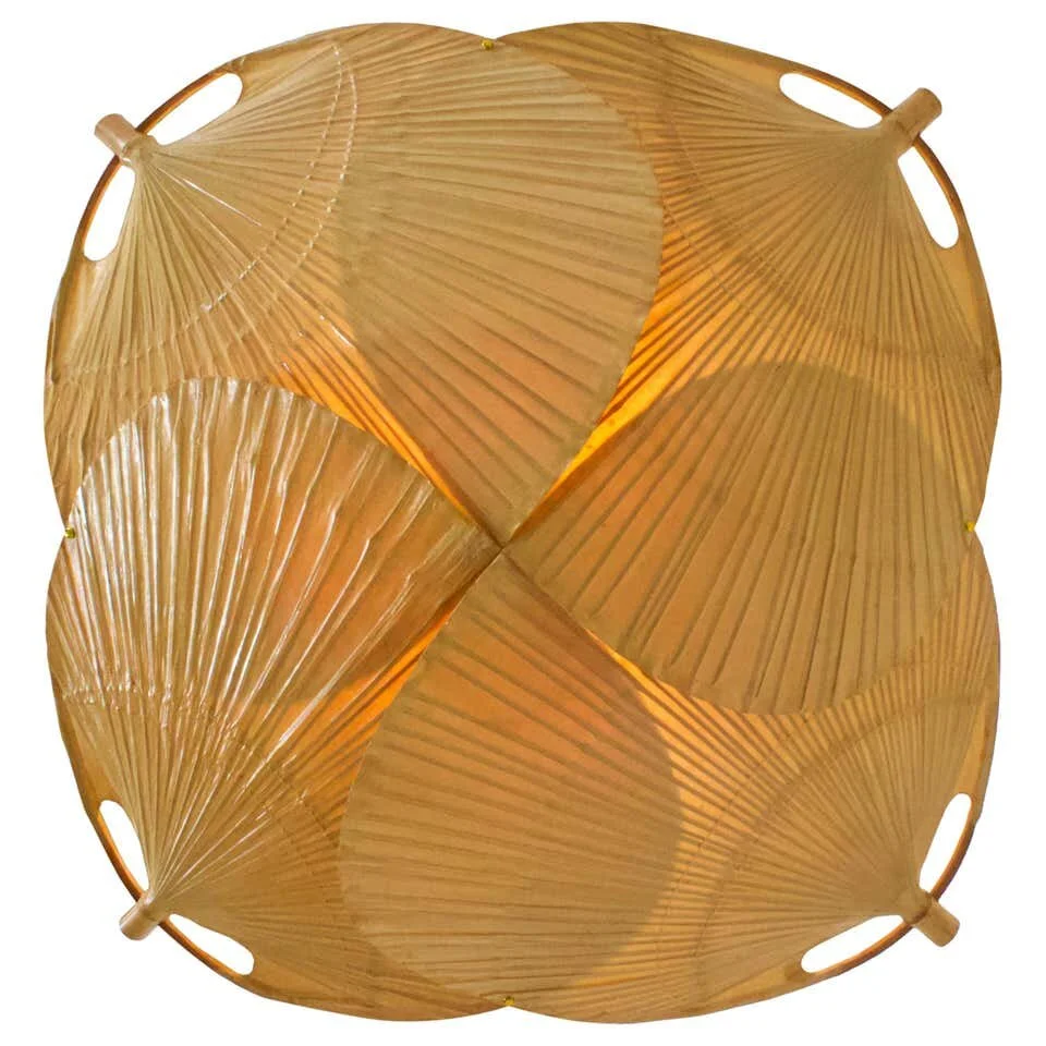 Absolutely stunning the Uchiwa ‘Yotsuba’ Chandelier by Ingo Maurer