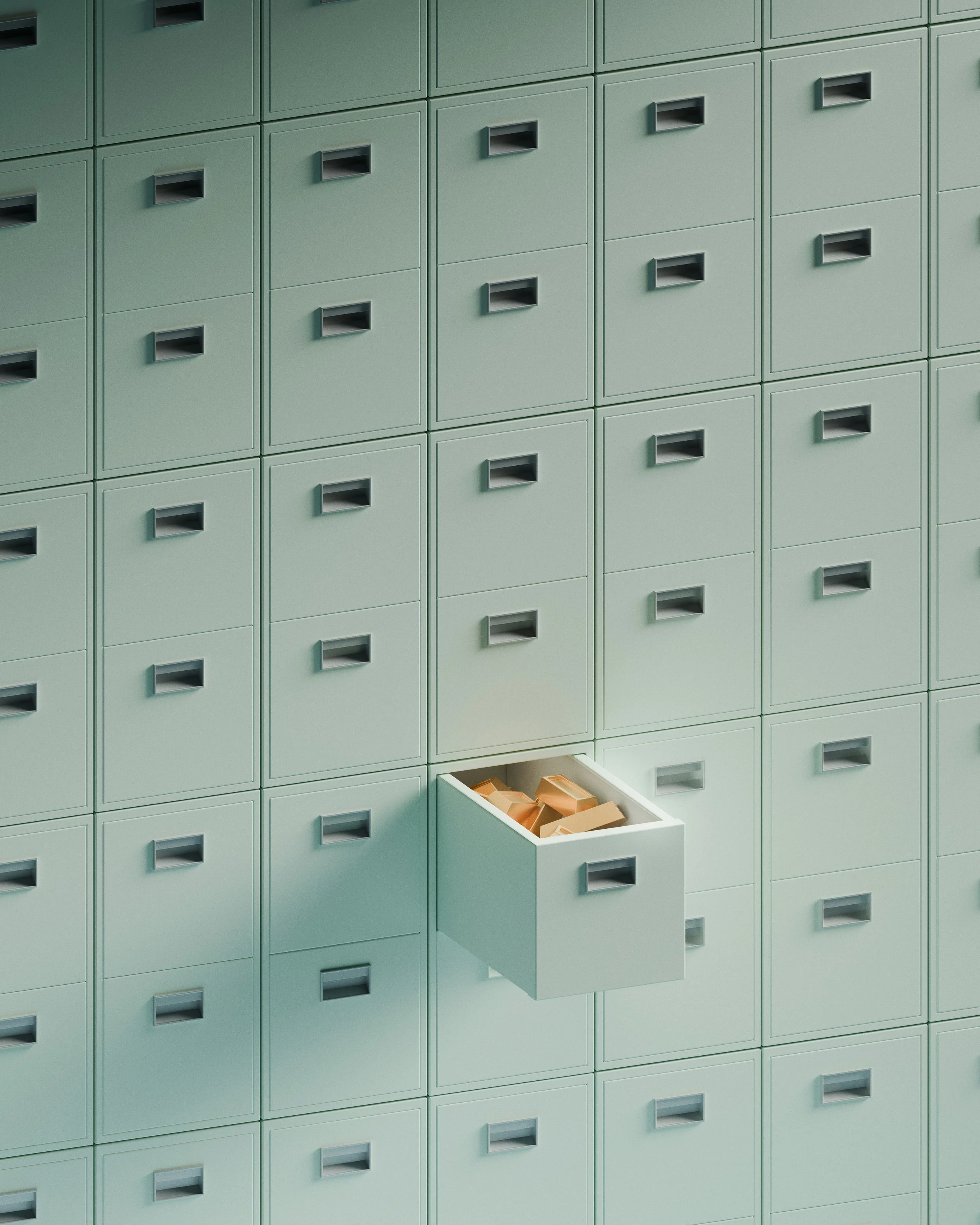 Filing cabinet winning case