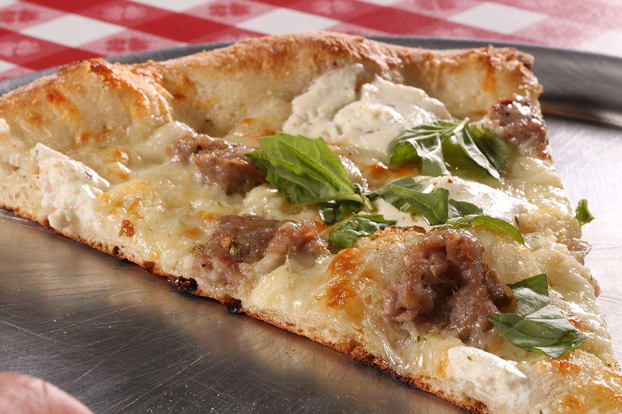 ny classic white ricotta slice