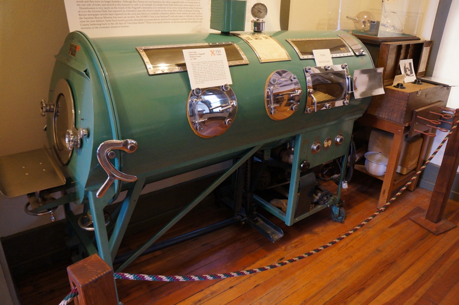 An iron lung