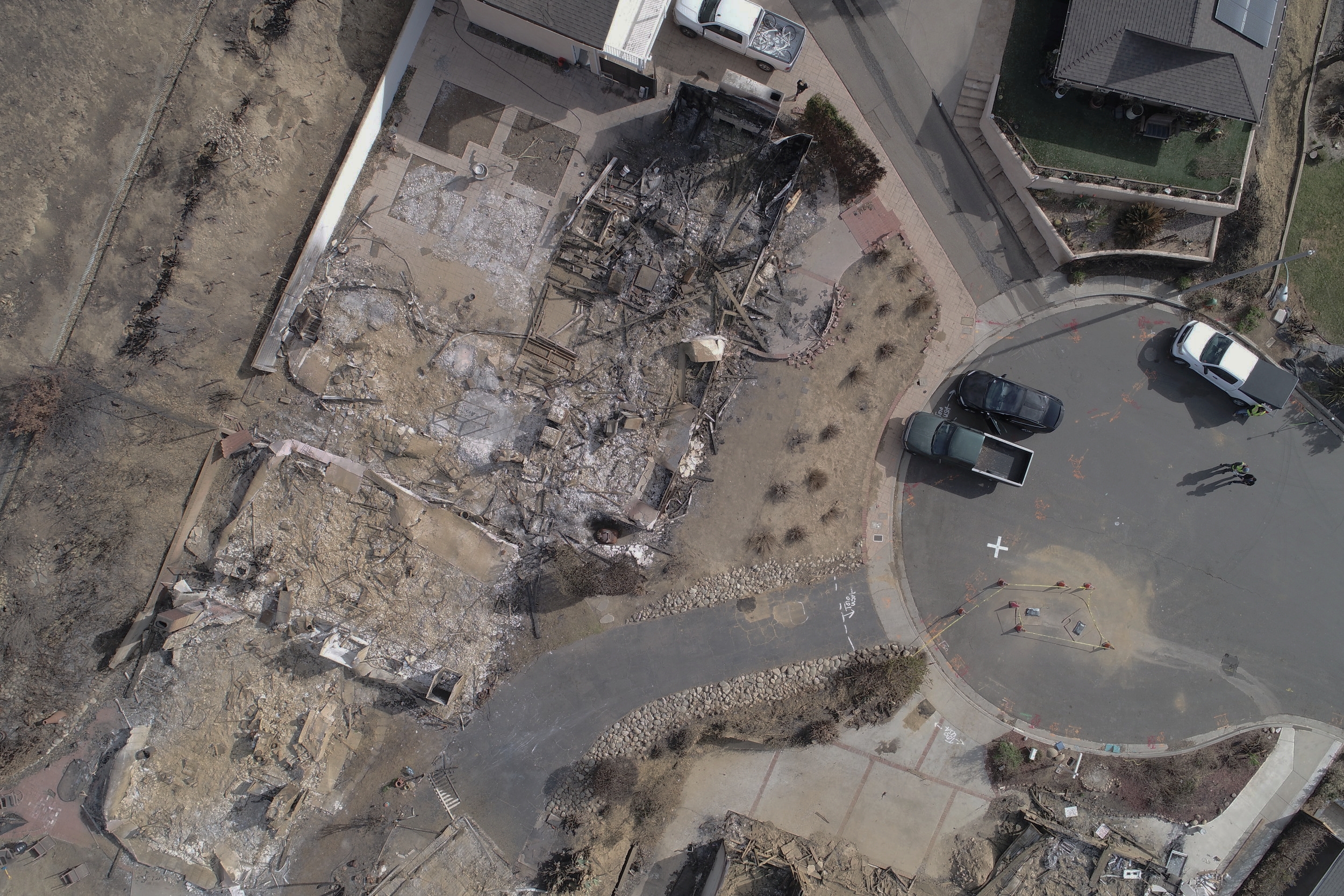 How drones are helping rebuild after the California wildfires