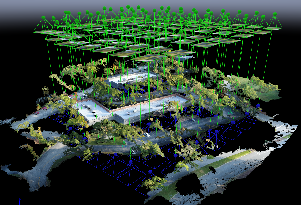 POB Column: Selecting a UAV Georeferencing Option