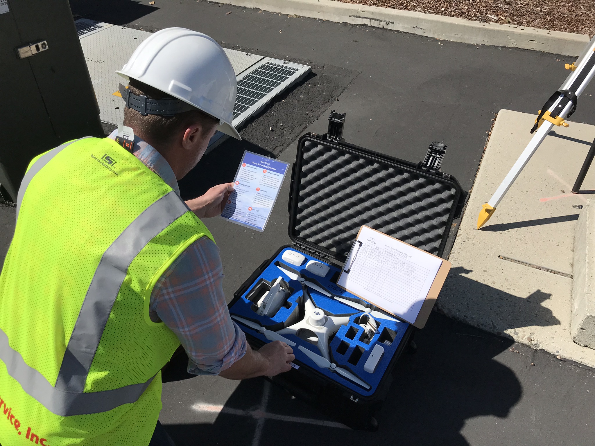 The Aerotas Drone Surveying checklist should be used as a reference throughout every step of a mission.