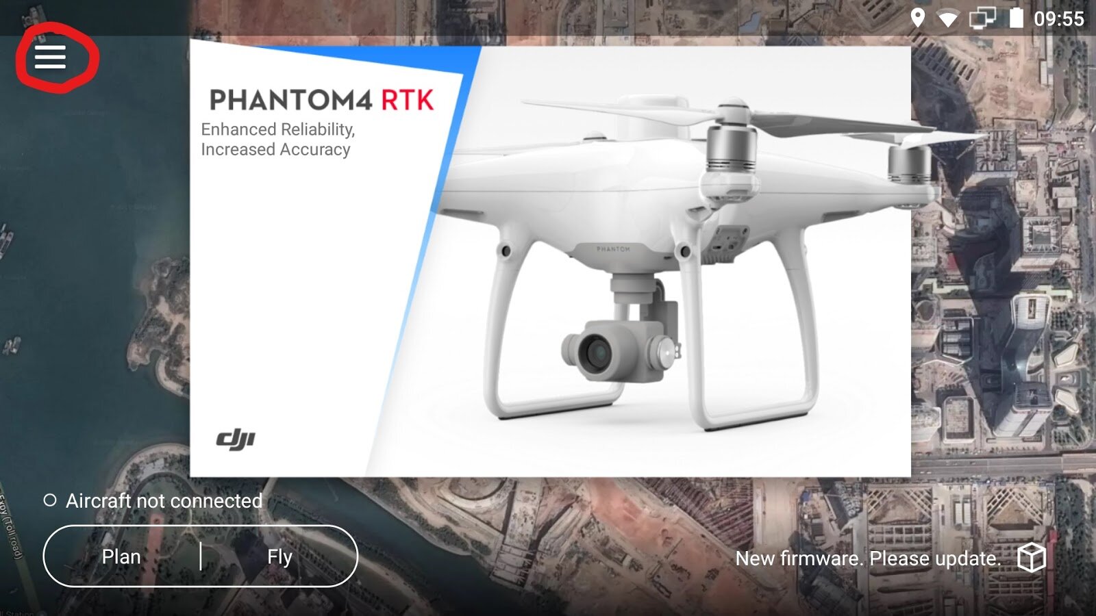 Dji phantom 4 rtk on sale flight planning