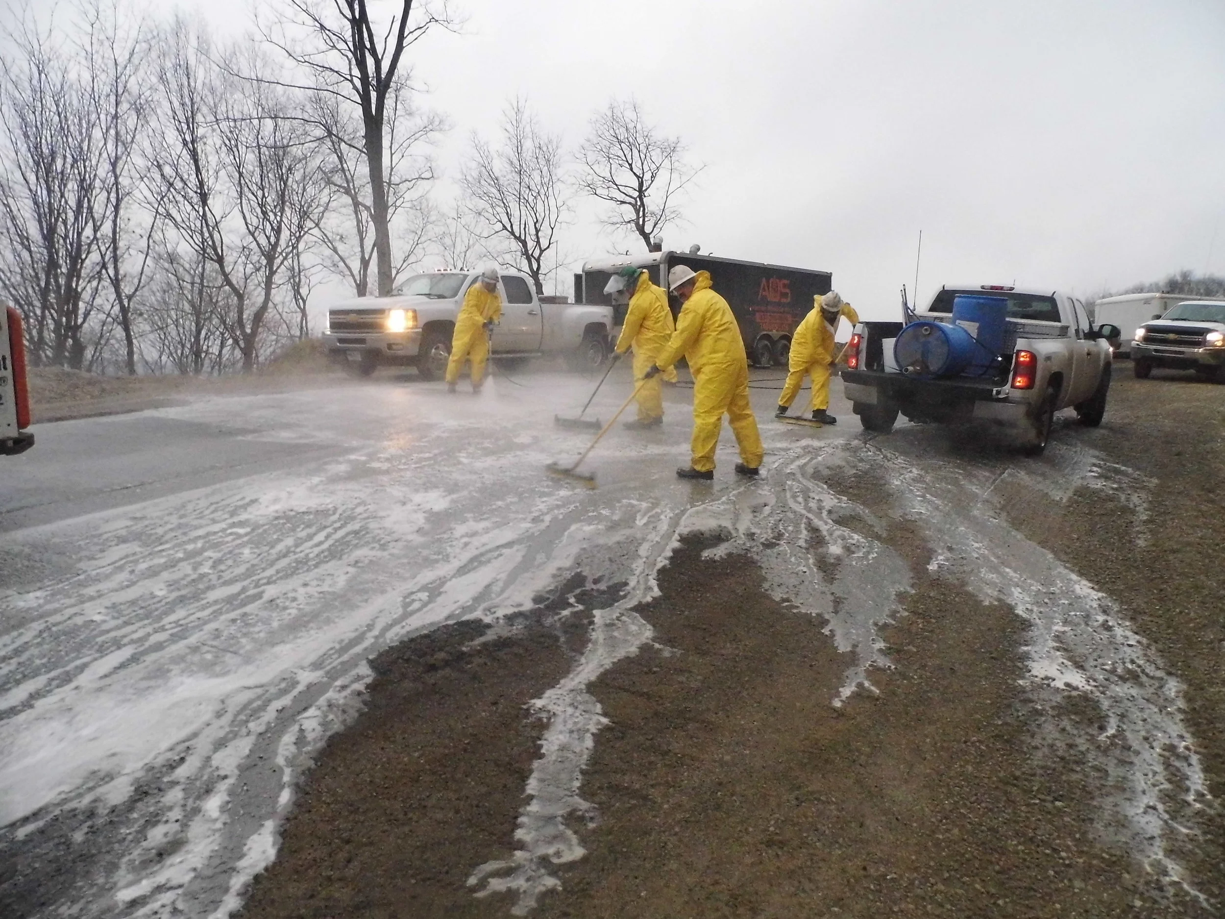 Our trained cleanup technicians are always on call.