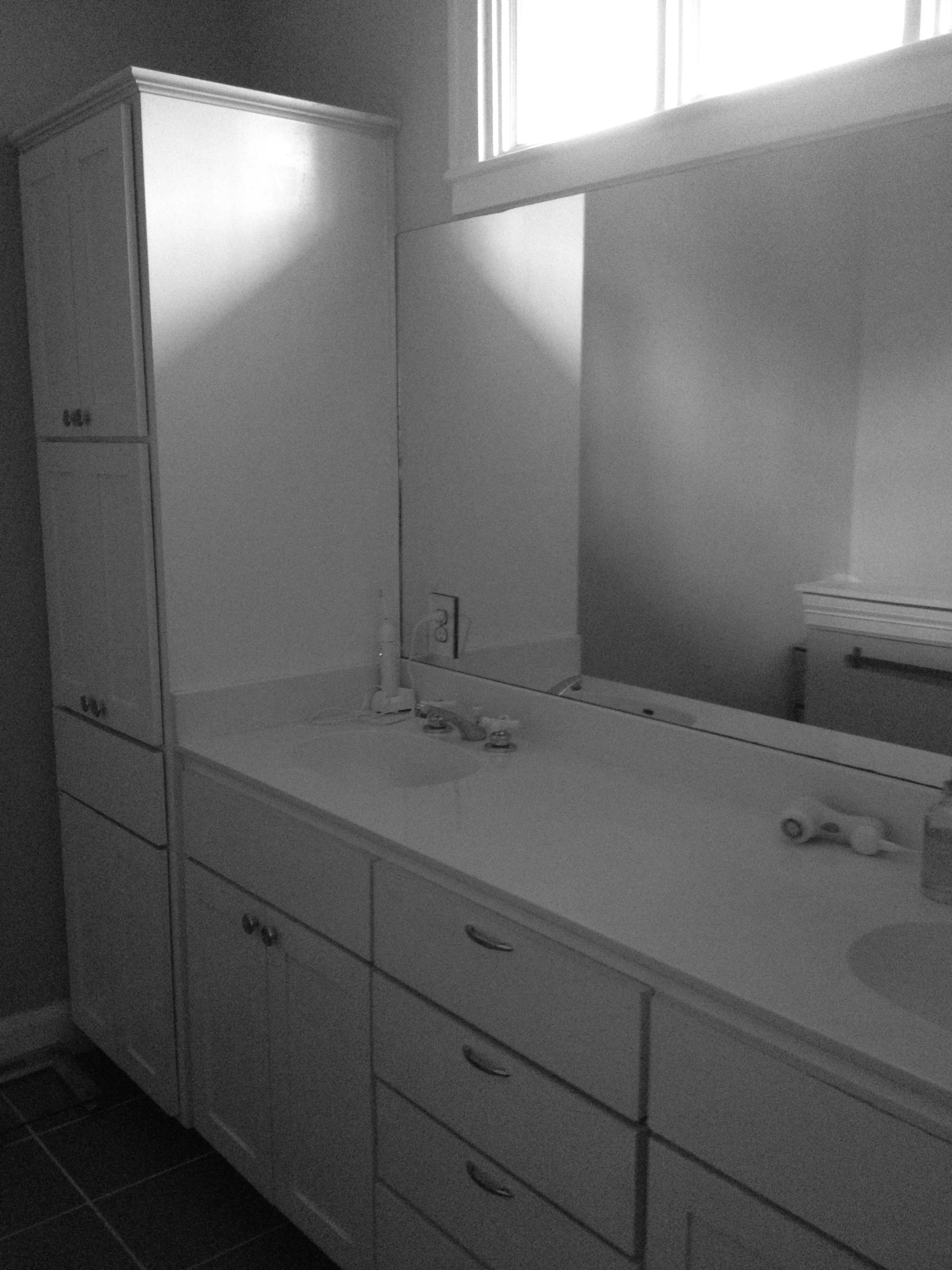 Master Bathroom before