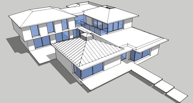 Our role - PHPP & SAP calculations, advice on services & energy efficiency. The project - new build near Chichester harbour. 