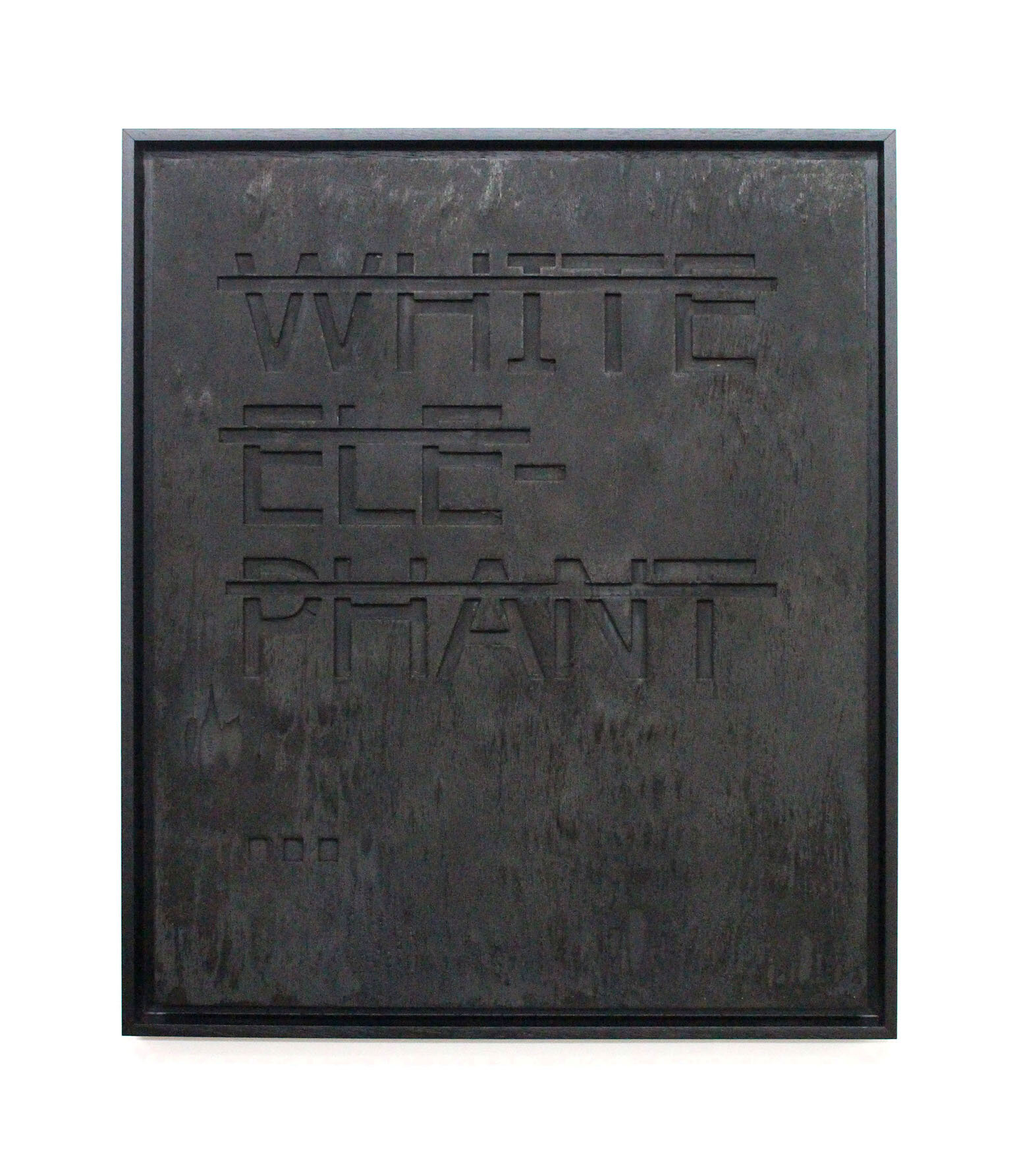 RERO, Sans titre (WHITE ELEPHANT...), 2019