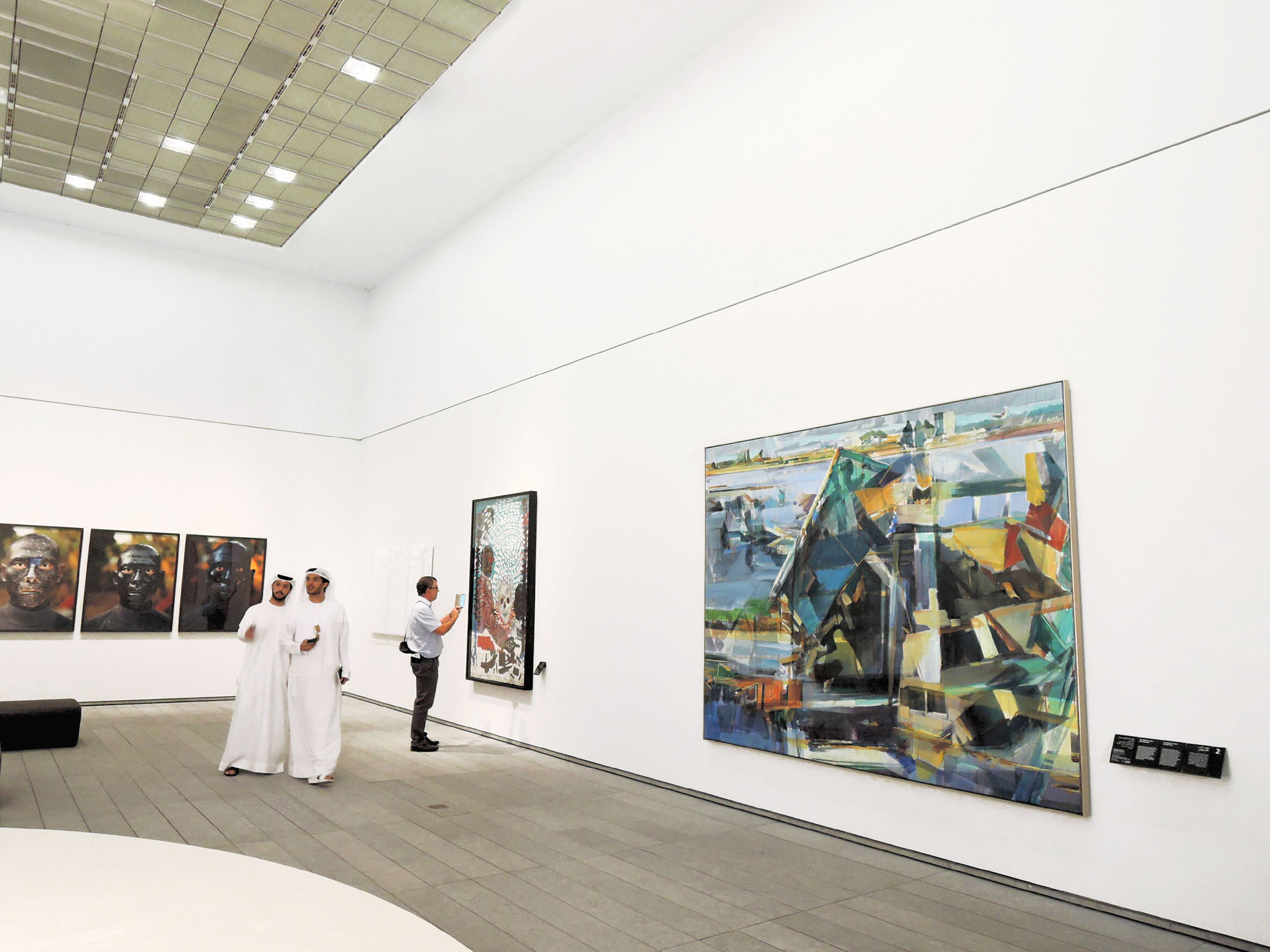A global stage, exposition inaugurale de la collection contemporaine \ inaugural exhibition of the contemporary collection, Louvre Abu Dhabi, 2017