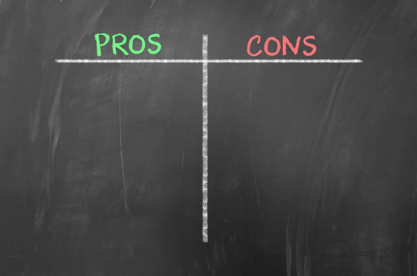 Pros and cons empty list on blackboard.jpg