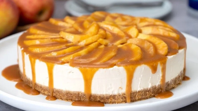 Cheesecake aux Pommes