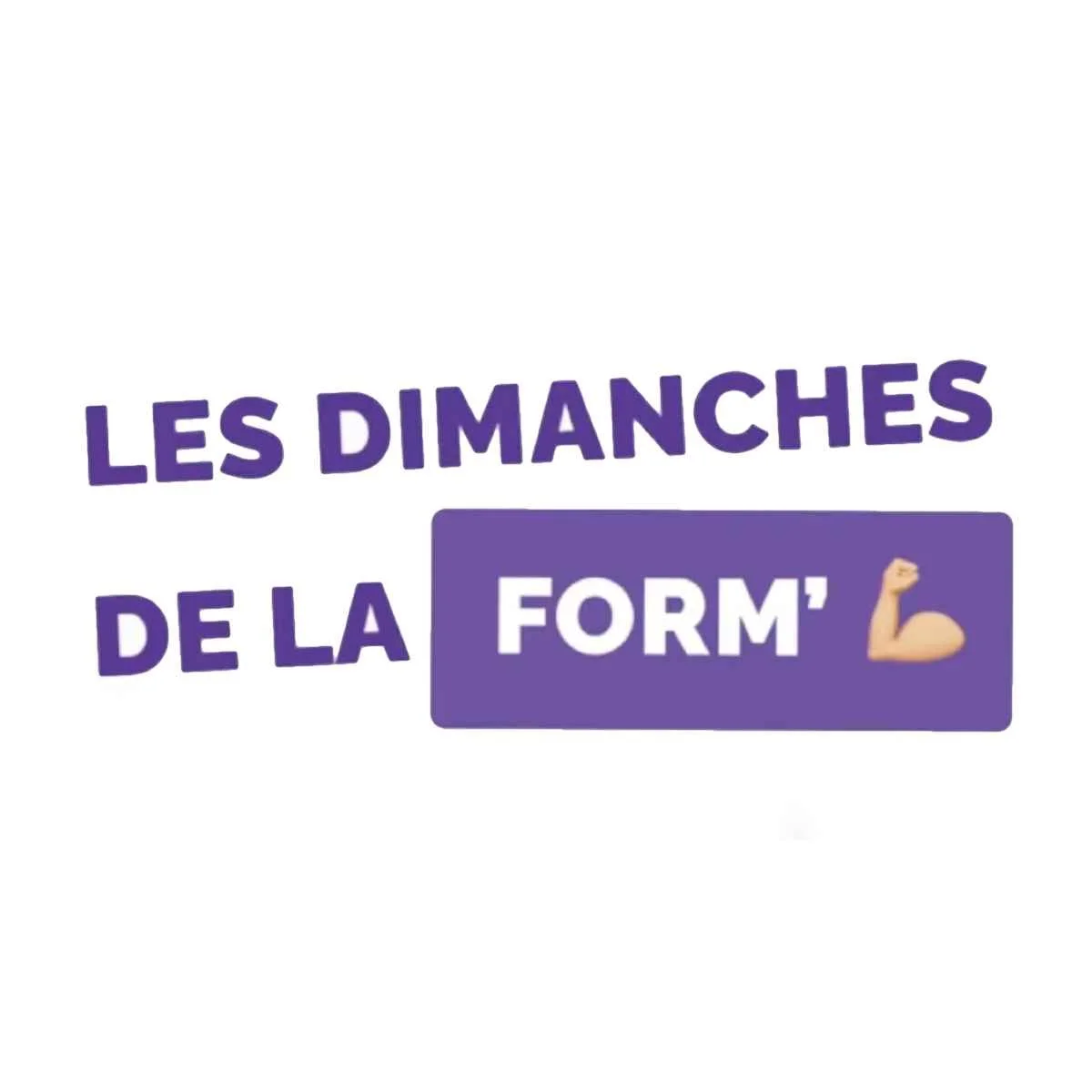 Dimanche de la Form - Année 5 Séance 1 - La plus belle des histoires