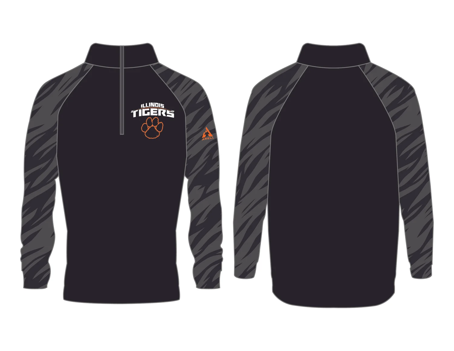 Custom 1/4 Zip Pullover — Areli Sportswear