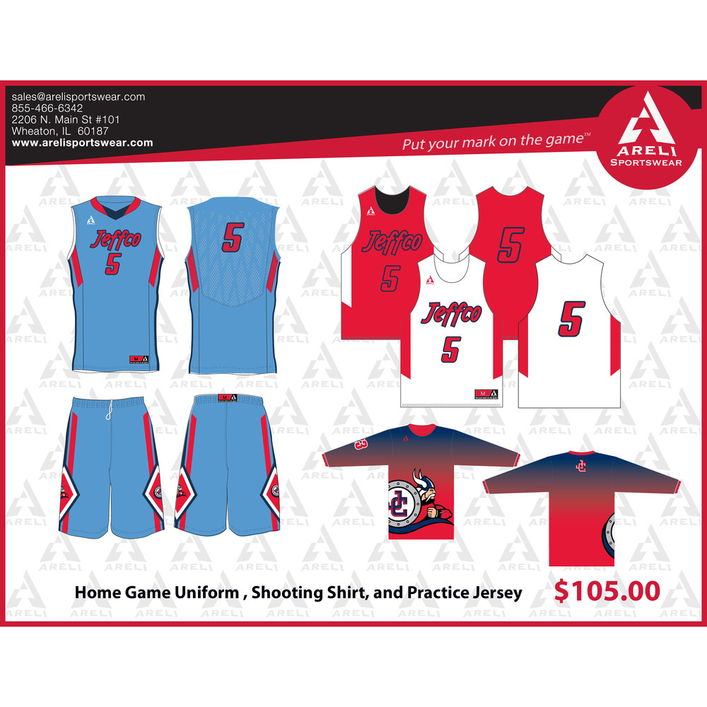 Buy Custom Basketball Uniform Packages Online