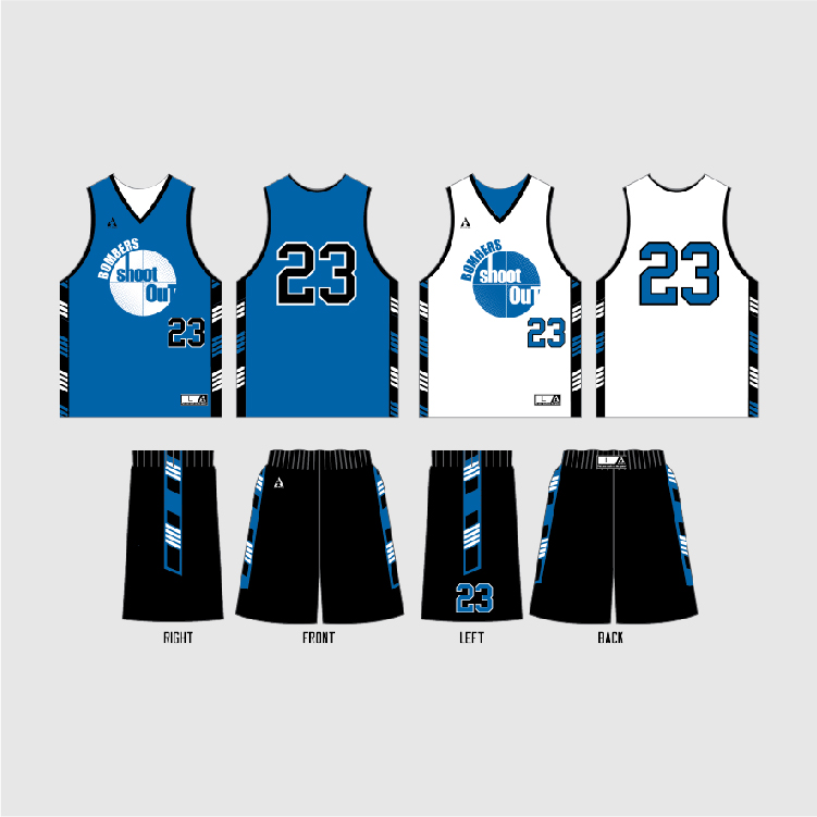 Download Custom Reversible Basketball Uniform Areli Sportswear