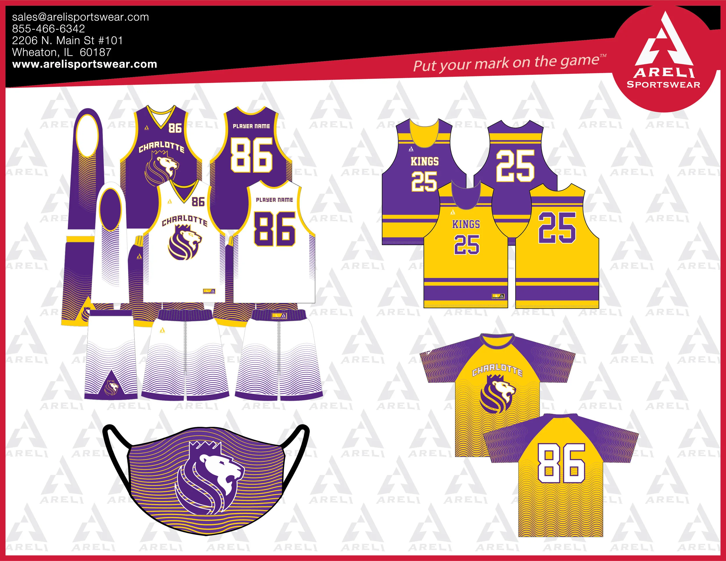 Custom Basketball Uniforms — Areli Sportswear
