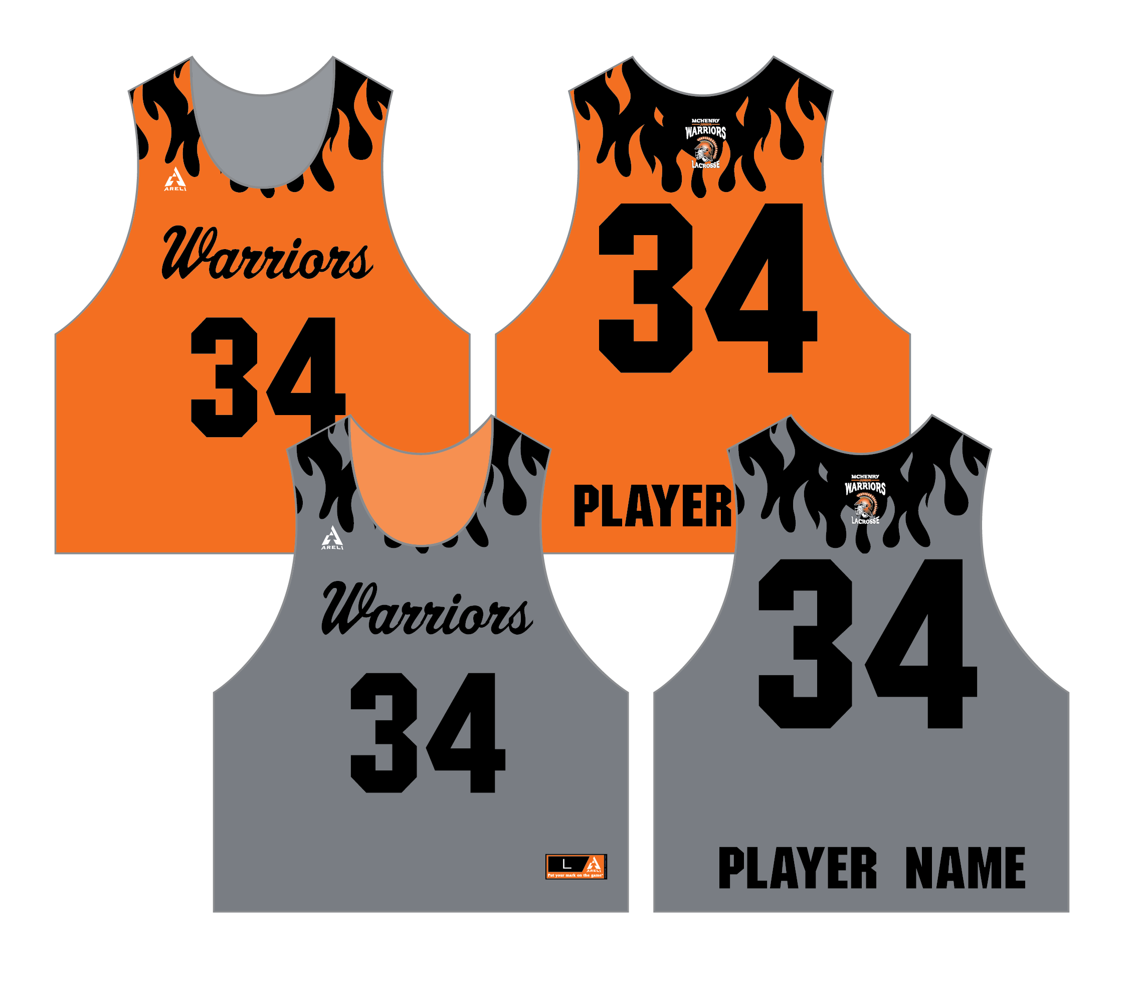 Custom Lacrosse Uniforms — Areli Sportswear