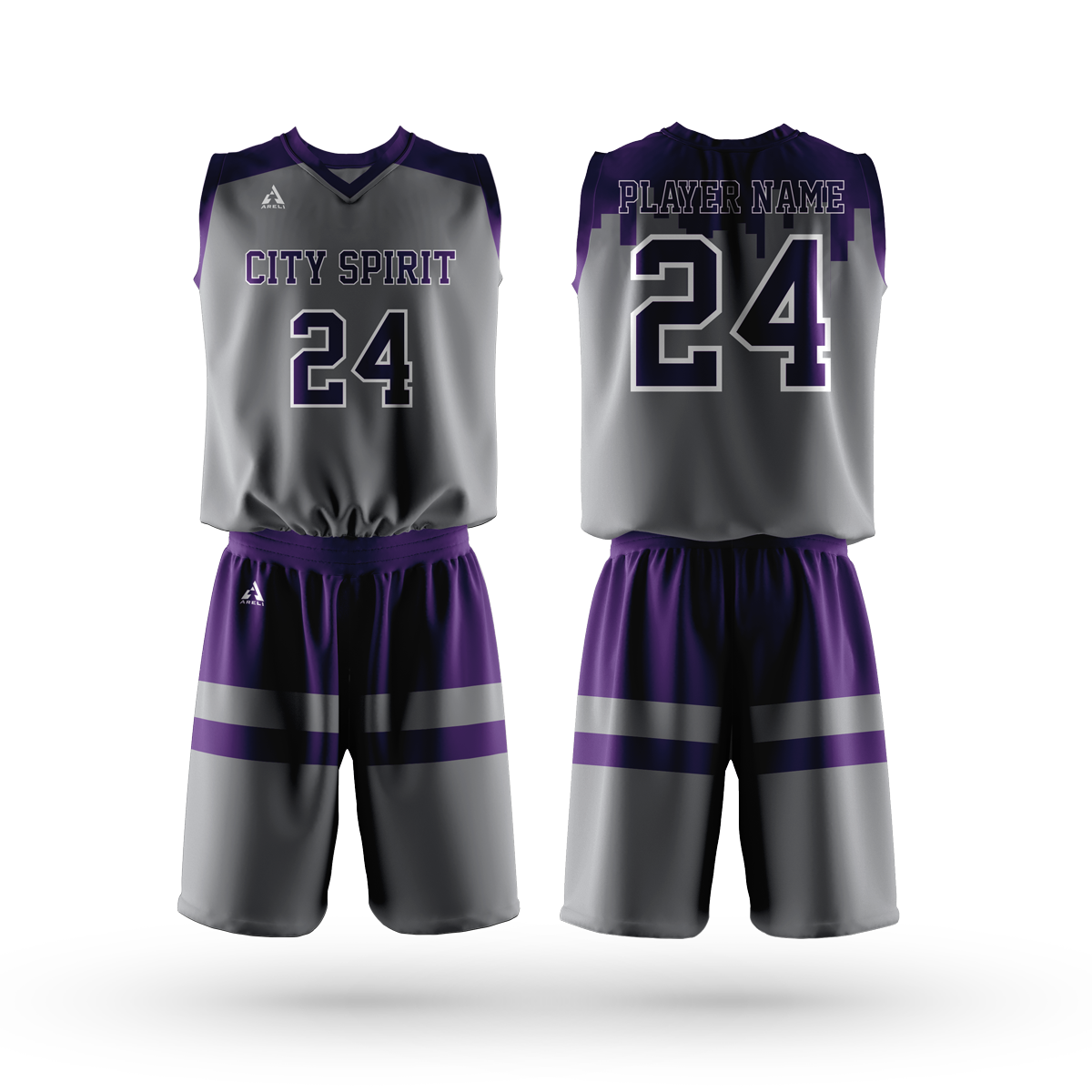 Custom Basketball Uniform — Areli Sportswear