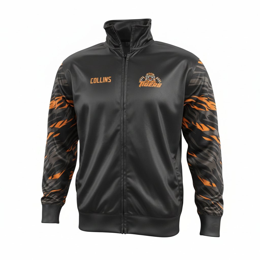 Custom Full Zip Sublimated Warm-Up Jacket
