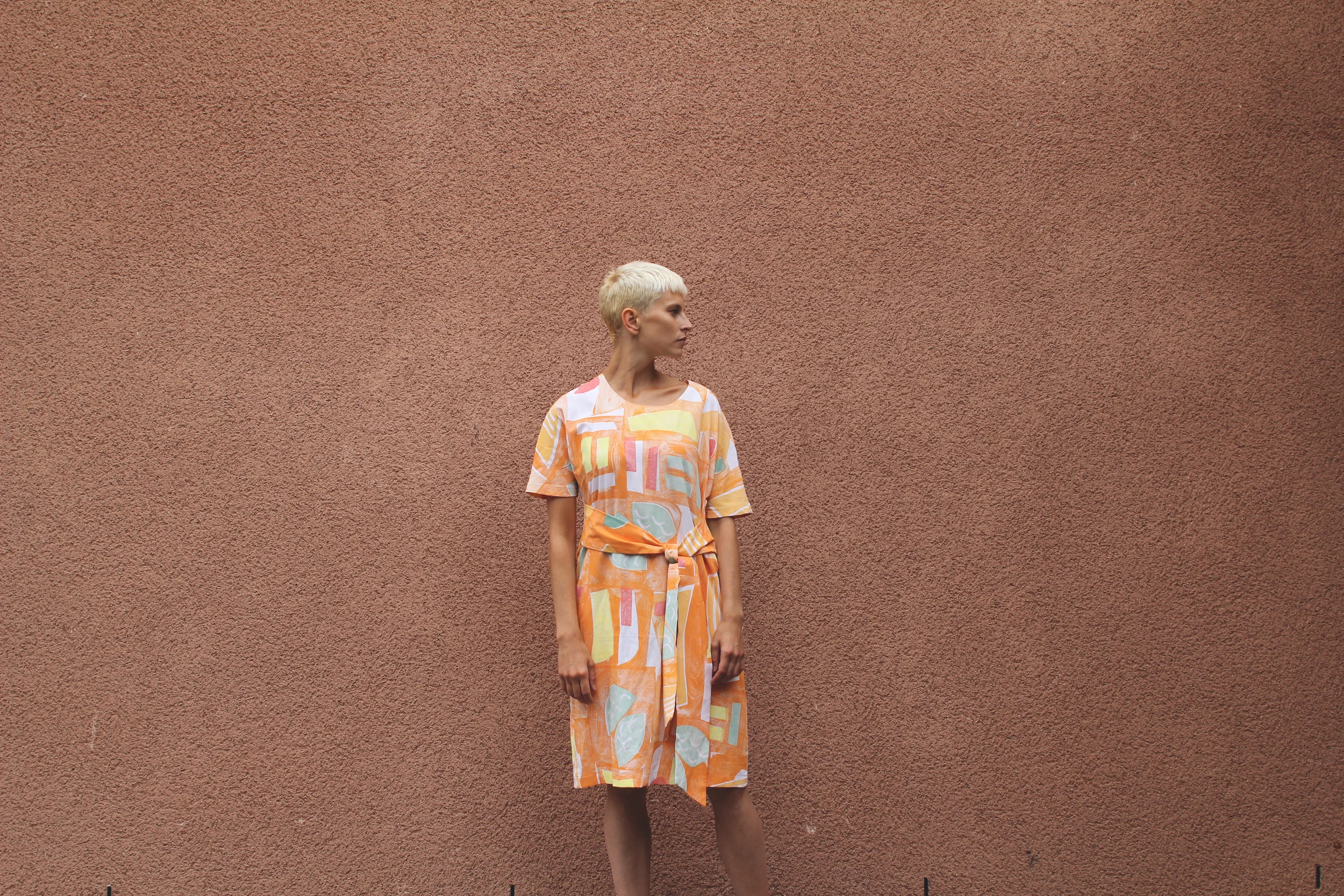 Liv dress - Print by Kat Garbutt
