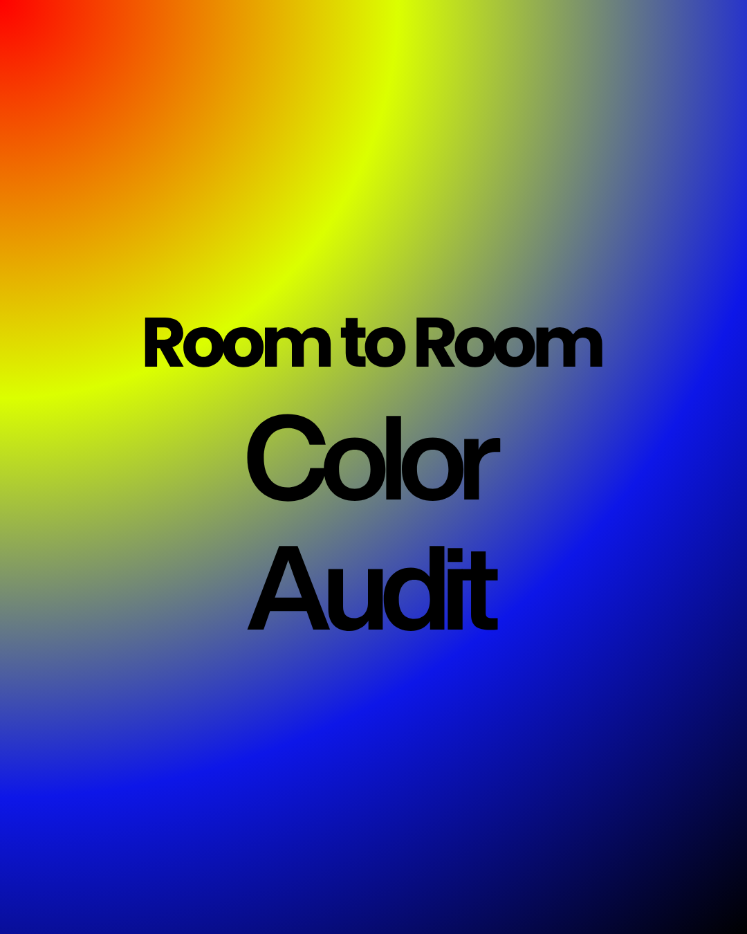 Room-to-Room Color Audit